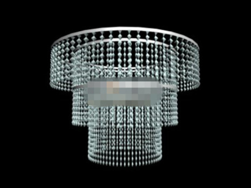 Ornate crystal chandelier