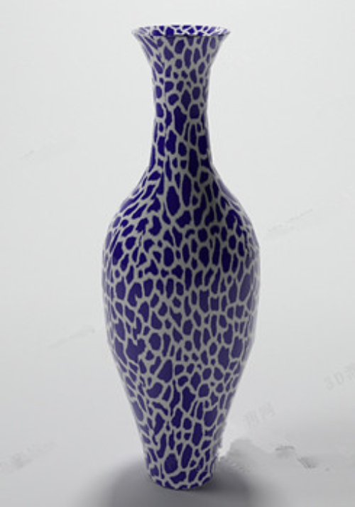 Blue and white porcelain 3d models