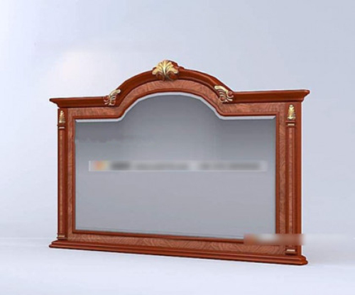 European windows 3d model 