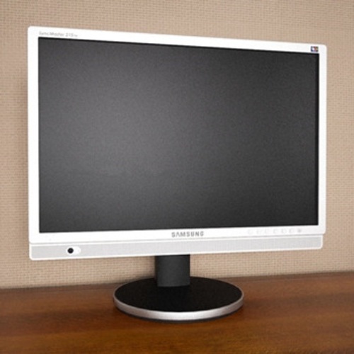 3d model of LCD TV
