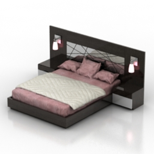 Deluxe double 3D model