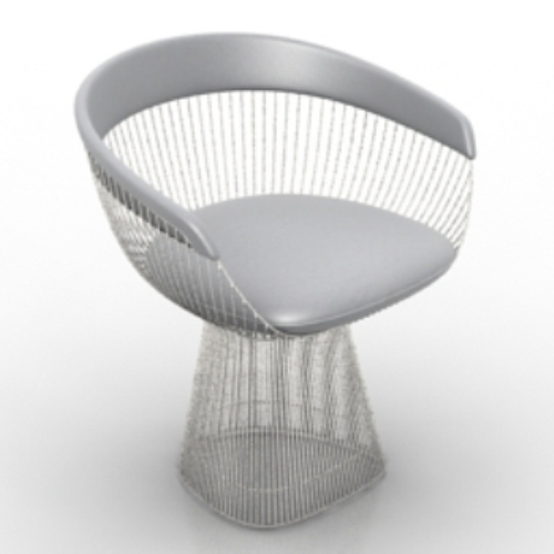 white creative chair model