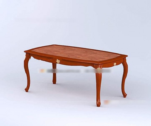Chinese small coffee table 3d model
