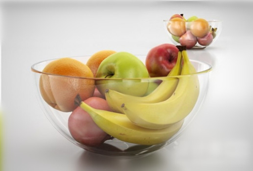 3d model many types of fruit platter