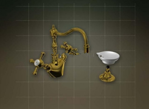 European faucet 3d model