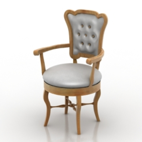 Leather armchair chair