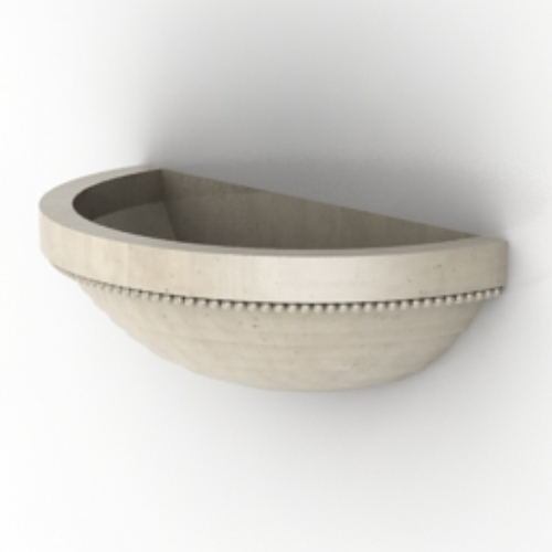 3d model of European-style flower pots