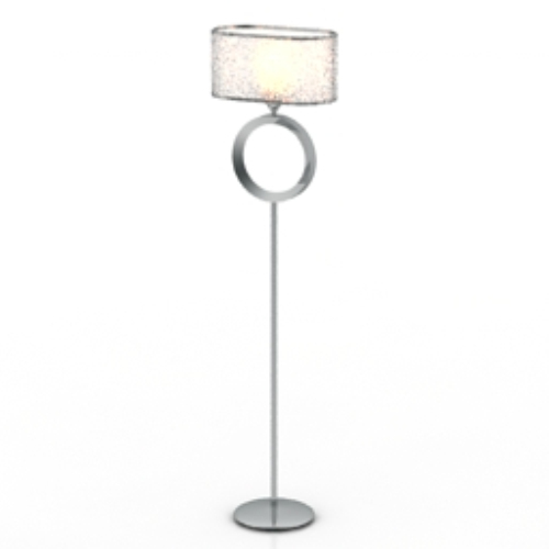 shiny floor lamp model
