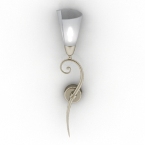 white wall lamp model