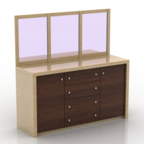 cabinet with mirror model