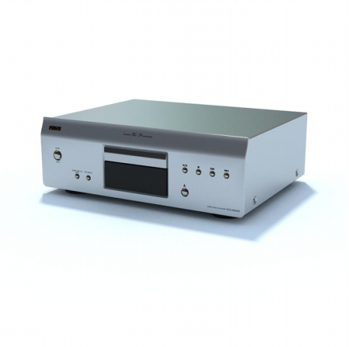 Silver player 3D model