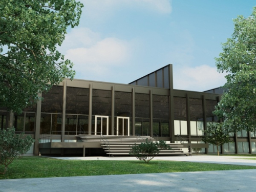 Holiday house 3d model