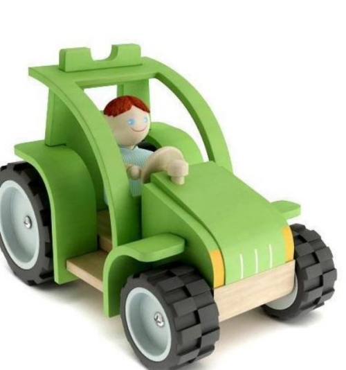 3d model toy tractor