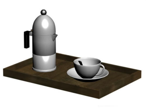 Teapot Set 3d model
