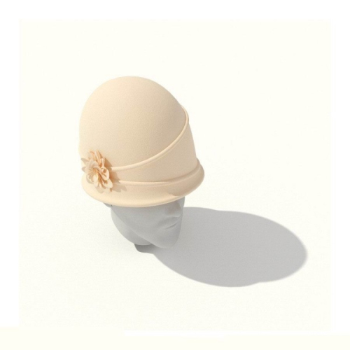 Ladies hat 3D model