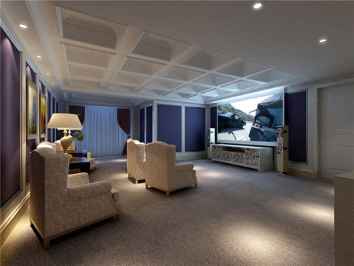 Modern large living room 3D models