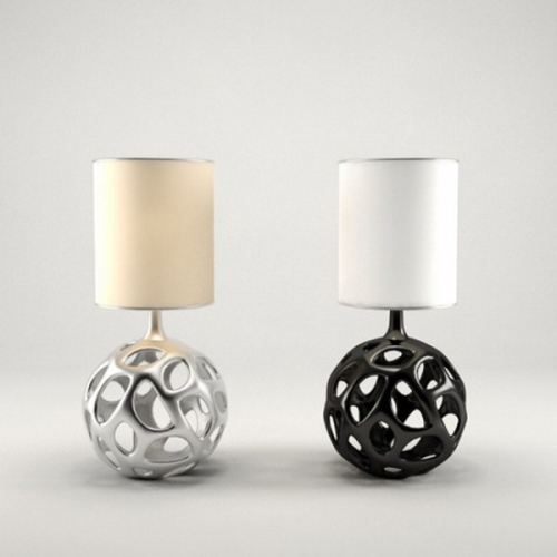 Creative lamp metal balls 3D model