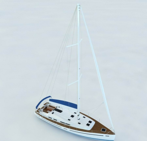 3d model luxury yacht
