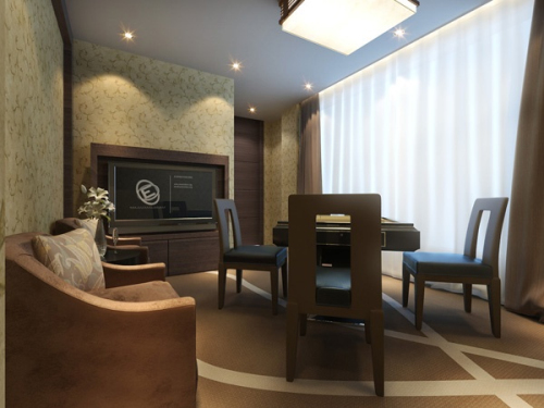 Simple and comfortable room mahjong pack 3d model