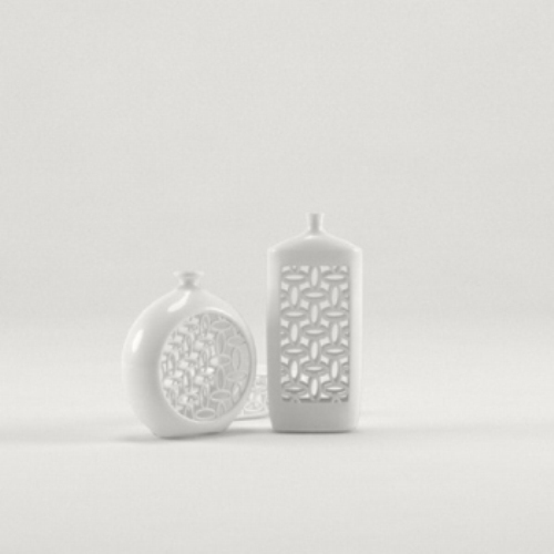 Creative jade lamp 3d model